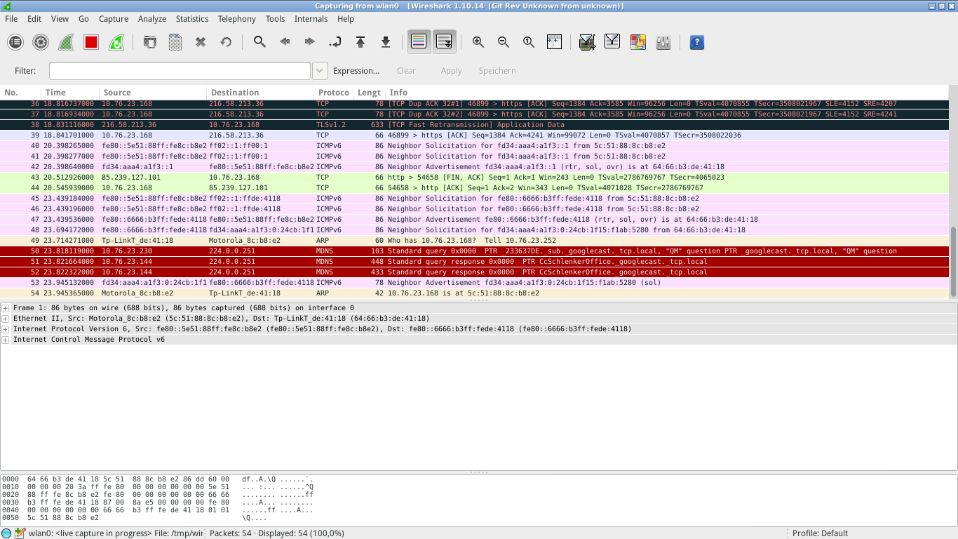 sniff https traffic